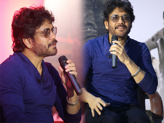 Nagarjuna Interview Photos